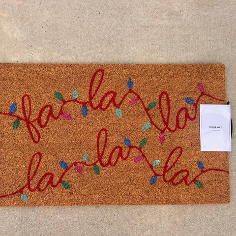 CHRISTMAS DOORMATS + HANGERS